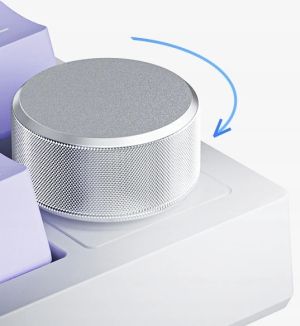 Ajazz Gaming Mechanical Keyboard AK820 - Red Switches [Linear] (English US), Black, White Backlight