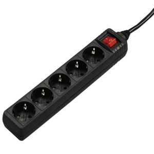 Разклонител 220V HAMA 5 гнезда, 1.4м