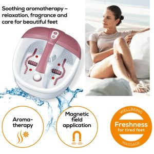 Масажор Beurer FB 35 Foot spa with aromatherapy, Foot spa with pedicure, temperature control, massage & magnetic field application; 3 attachments; 3 functions
