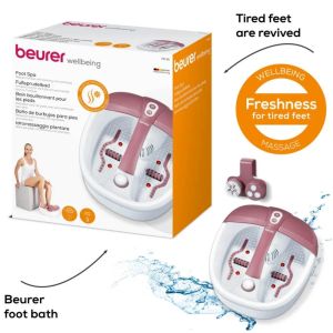 Масажор Beurer FB 35 Foot spa with aromatherapy, Foot spa with pedicure, temperature control, massage & magnetic field application; 3 attachments; 3 functions