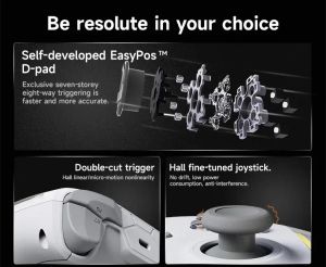 Ajazz Gamepad Set GP100 - Wireless, Bluetooth, 1000Hz - White