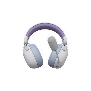 Ajazz безжични геймърски слушалки Wireless Gaming Headphones - AHM08 MAX Purple, White, Blue - Bluetooth , 2.4G