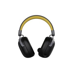 Ajazz безжични геймърски слушалки Wireless Gaming Headphones - AHM08 MAX Black, Gray, Yellow - Bluetooth , 2.4G