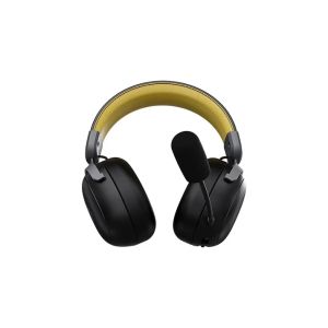 Ajazz безжични геймърски слушалки Wireless Gaming Headphones - AHM08 MAX Black, Gray, Yellow - Bluetooth , 2.4G