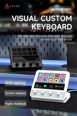 Ajazz стрийминг хъб/дек Streaming HUB AKP05E PRO Black