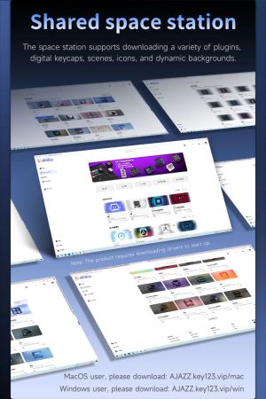 Ajazz стрийминг хъб/дек Streaming HUB AKP05E PRO Black