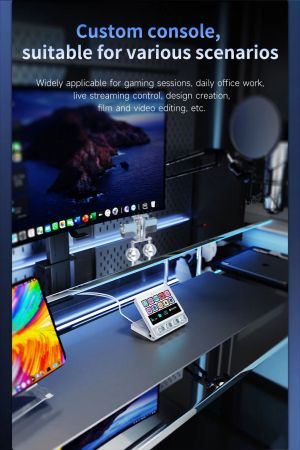 Ajazz стрийминг хъб/дек Streaming HUB AKP05E PRO Black