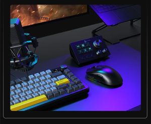 Ajazz стрийминг хъб/дек Streaming HUB AKP03E Black