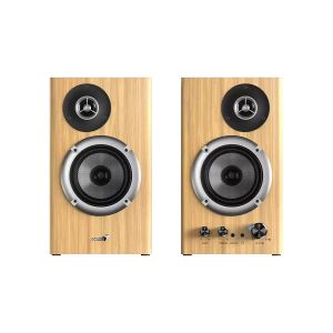 Genius Speakers 2.0 - SP-HF1812BT - 50W RMS, Bluetooth 5.3, Pine Wood
