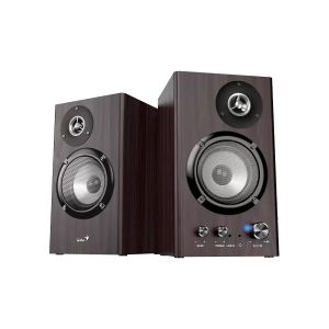 Genius Speakers 2.0 - SP-HF1812BT - 50W RMS, Bluetooth 5.3, Dark Brown