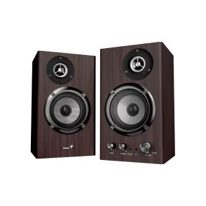 Genius Speakers 2.0 - SP-HF1812BT - 50W RMS, Bluetooth 5.3, Dark Brown