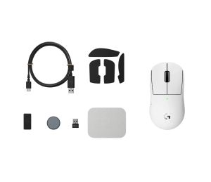 Wireless Mouse Logitech G Pro X Superlight 2c compact, white