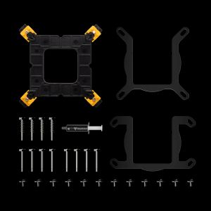 Gamdias водно охлаждане Water Cooling 360mm - AURA GL360 DIGITAL - Digital Display, aRGB