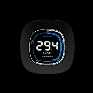 Gamdias водно охлаждане Water Cooling 240mm - AURA GL240 DIGITAL - Digital Display, aRGB