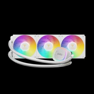 Gamdias Water Cooling 360mm - AURA GL360 v2 WH - aRGB