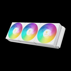 Gamdias Water Cooling 360mm - AURA GL360 v2 WH - aRGB