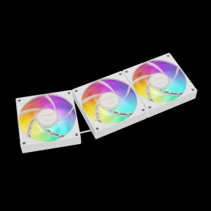 Gamdias Water Cooling 360mm - AURA GL360 v2 WH - aRGB