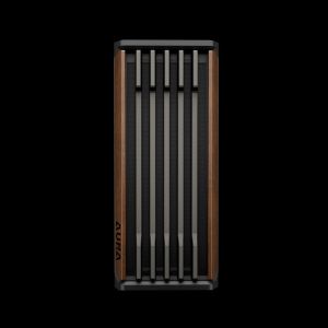 Gamdias Case ATX - AURA GC11 Wood Black - USB-C