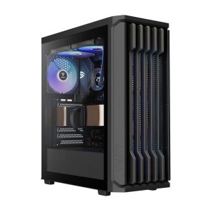 Gamdias Case ATX - AURA GC11 ARGB Black - USB-C