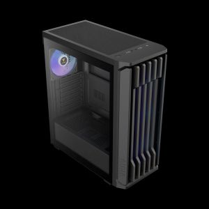 Gamdias Case ATX - AURA GC11 ARGB Black - USB-C