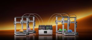 Filament dryer for 3D printer Creality Space Pi x4, for 4 rolls