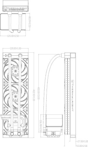 Thermalright Water Cooling WONDER VISION 360 UB ARGB White - 6.67 inch Curve OLED Display
