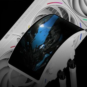 Thermalright Water Cooling Rainbow Vision 360 Turbo ARGB White - 6.67 inch Curve OLED Display