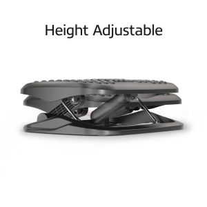 ACT Ергономична регулируема поставка за крака с масажни ролки