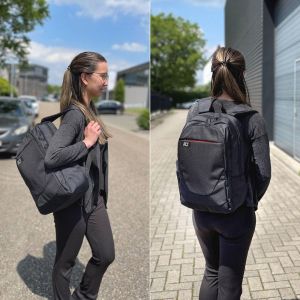 ACT Suburb раница за 15.6" лаптоп от рециклирани пластмасови бутилки