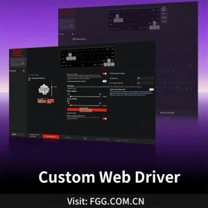 Madlions професионална геймърска механична клавиатура Professional Gaming Mechanical Keyboard NANO 68 WH - 8K, Magnetic Amber Pro Switches, (English US)