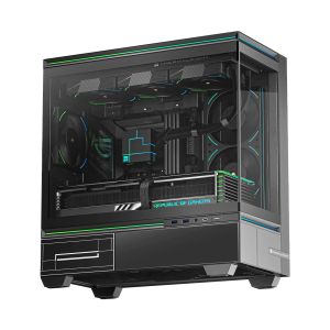 Thermalright кутия Case mATX - TL-M10 Black - 4 x 120 mm ARGB included, USB-C