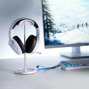 ATK безжични геймърски слушалки Wireless Gaming Headphones - M1 Mercury White - Bluetooth 5.3, 2.4G, ENC, Virtual 7.1 Surround