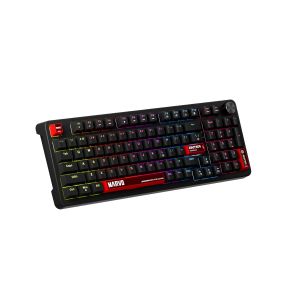 Marvo геймърска механична клавиатура Gaming Mechanical Keyboard Arma 98 KG937 - 1K, TNT Peach Switches [Linear], (English US)