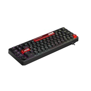 Marvo геймърска механична клавиатура Gaming Mechanical Keyboard Arma 67 KG935 - 1K, TNT Peach Switches [Linear], (English US)