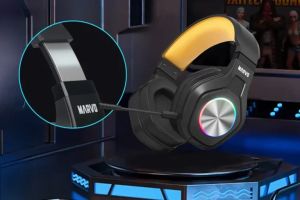 Marvo Gaming Headphones Pulz 80W - Bluetooth, 2.4G - MARVO-HG9084W
