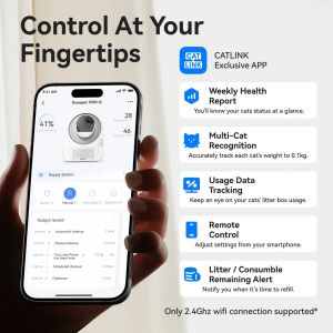 CatLink AI Cat Litter Box - PRO Ultra with AI camera
