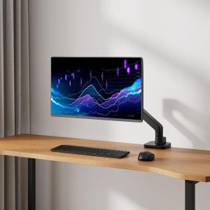 ACT Стойка за монитор макс. 49" с едно рамо, пружинен механизъм, до 20кг