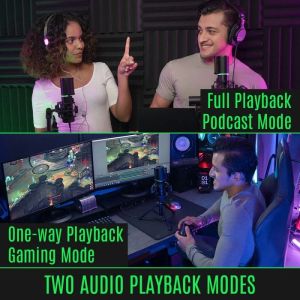 Streamplify Streaming Microphone With Tripod RGB - MIC TRIPOD - SPMC-MZ1C127.11