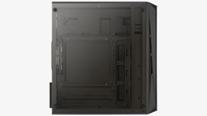 AeroCool кутия Case mATX - CS-107-A-BK-v2 - 3 fans included