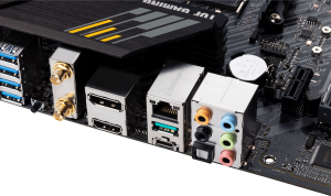 Дънна платка ASUS TUF GAMING B550M-PLUS WIFI II, AMD AM4, micro ATX, 4x DDR4, dual M.2, Wi-Fi 6, PCIe 4.0, Aura Sync RGB