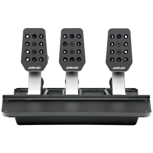 SIMAGIC P500 Pedal Set, Entry-Level Load Cell Pedals Equipped with a 100kg load cell and a Hall angle sensor. Product code: S301