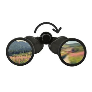 Hama “Vision” Binoculars, 8x21, Roof, BK7, with Focussing Wheel