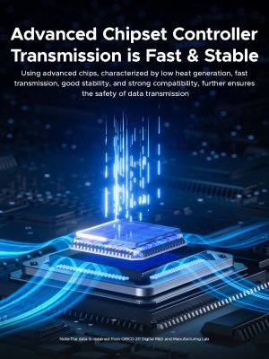 Orico Storage - Case - M.2 NVMe M key - USB-C/A, 20Gbps, Built-in Air Cooling, Aluminium - OUM2-G20-SV