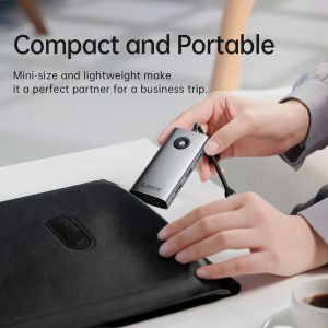 Orico докинг станция Docking Station Type-C - PW11-6PCR-GY-EP - HDMI x 1, USB-C x 1, USB3.0 x 2, USB-C PD100W x 1, LAN x 1 (1Gbps)