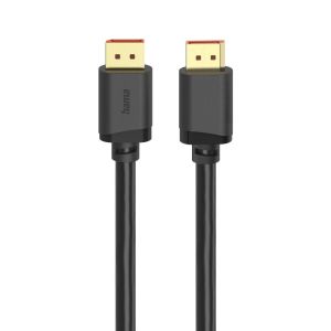 HAMA Кабел DisplayPort, DP 2.1, Ultra-HD 16K, 80 Gbit/s, 2 m