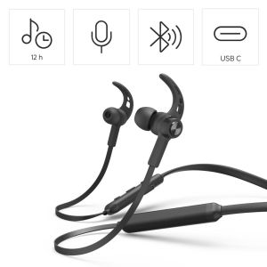 Hama "Freedom Neck III" Bluetooth® Headphones, In-Ear, Microphone, Ear Hook, bla
