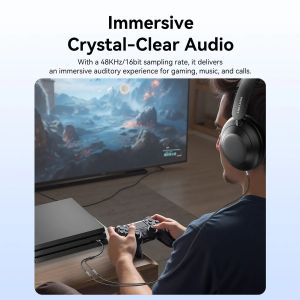 Vention USB Sound card 2-Port 0.25M Gray - CVHHC