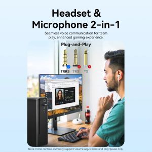 Vention USB Sound card 1-Port 0.25M Gray - CVFHC