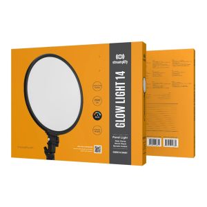 Streamplify Streaming GLOW LIGHT 14 - Remote Control, Monitor Stand - SPIF-GL14222.11