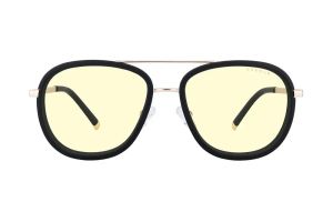 Computer glasses GUNNAR Dume - Gold - Amber